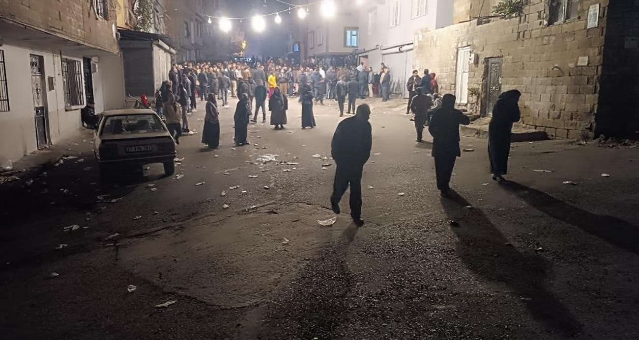 Gaziantepte sokak düğününe kanlı baskın 1 ölü 4 yaralı