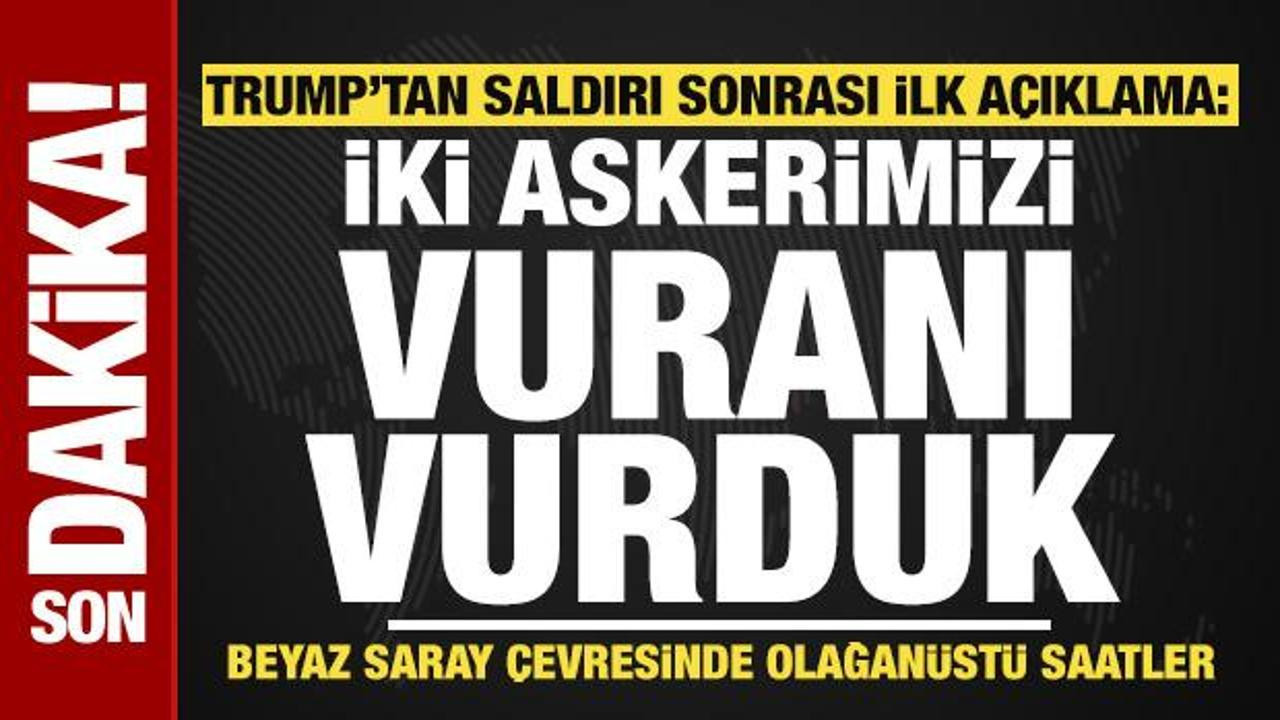 Beyaz Saray yakınlarında silahlı saldırı! 2 ABD askeri vuruldu