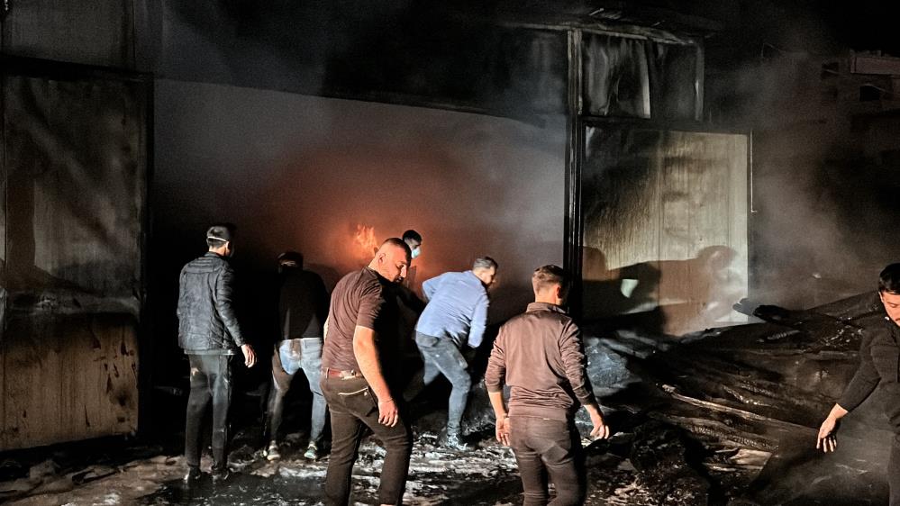 Kereste fabrikasındaki yangın 3 5 saatte söndürüldü