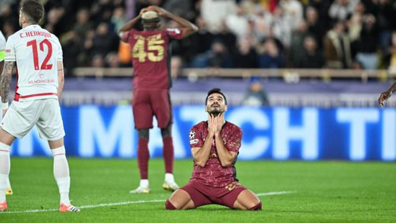 Fransa'da büyük hüsran! Aslan, Monaco'ya boyun eğdi