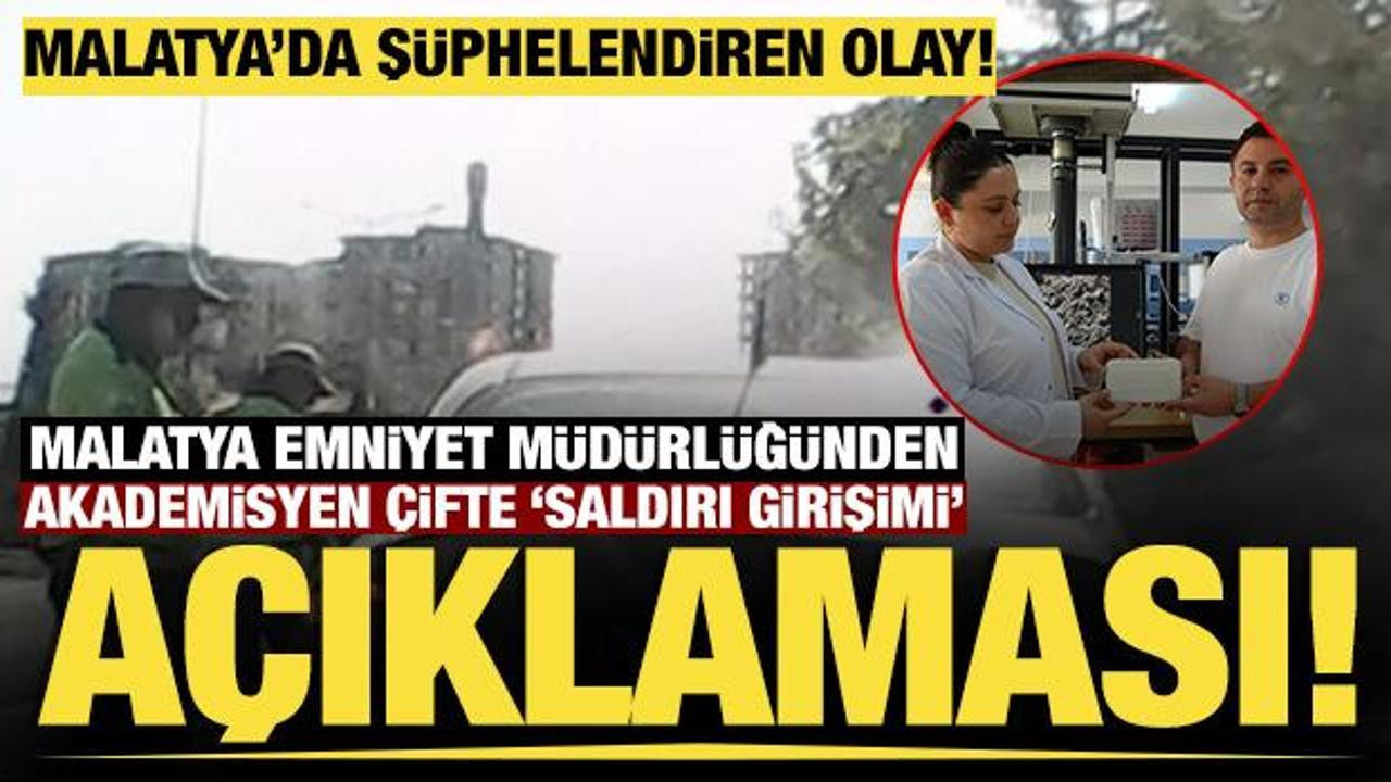 Malatya'da Lazer Silahlarına Karşı Kompozit Madde Geliştiren Akademisyene Saldırı Girişimi Gerçek Değil!