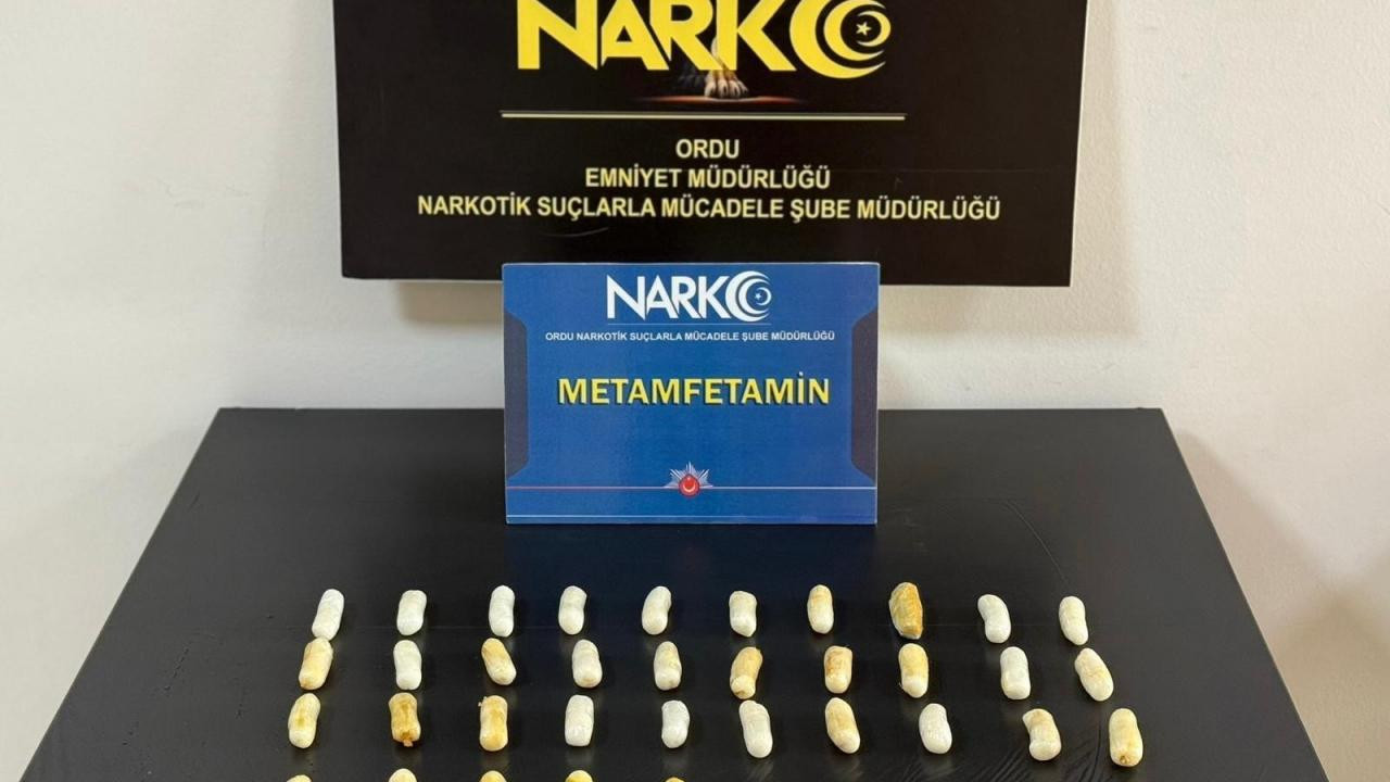 Midesinden 40 kapsül halinde 407 gram uyuşturucu çıktı