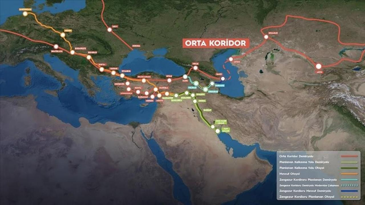 Rusya'yı by-pass eden plan! Türkiye 'Orta Koridor' ile ticarette oyunu yeniden kuruyo