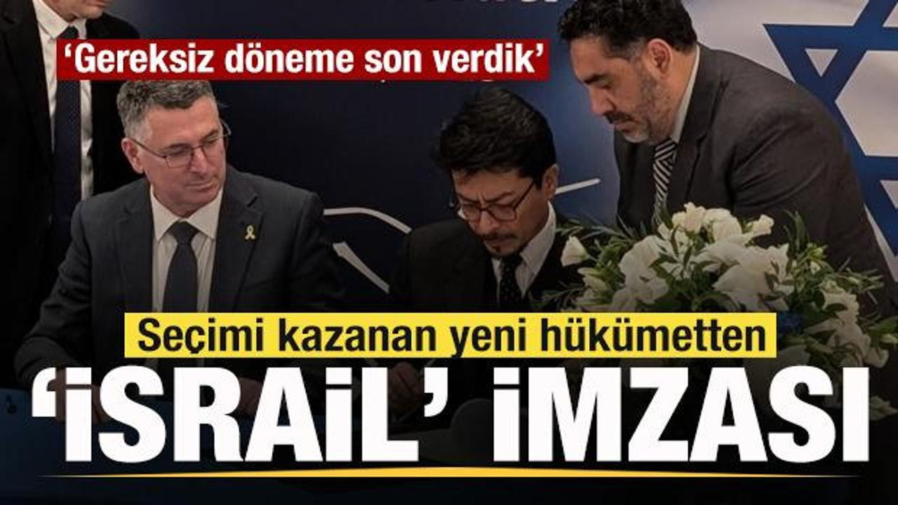 Seçimi kazanan Rodrigo Paz'dan İsrail adımı! İmzalar atıldı! 'Gereksiz döneme son verdik&#