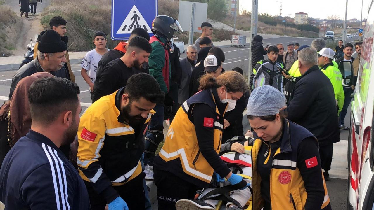 Tekirdağ'da motosiklet dehşeti! Ölü ve yaralılar var