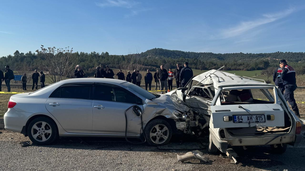 Uşak'ta feci kaza: Yaşlı çift öldü!