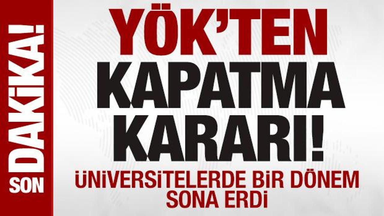 YÖK Başkanı Erol Özvar'dan Devrim Niteliğinde Karar!